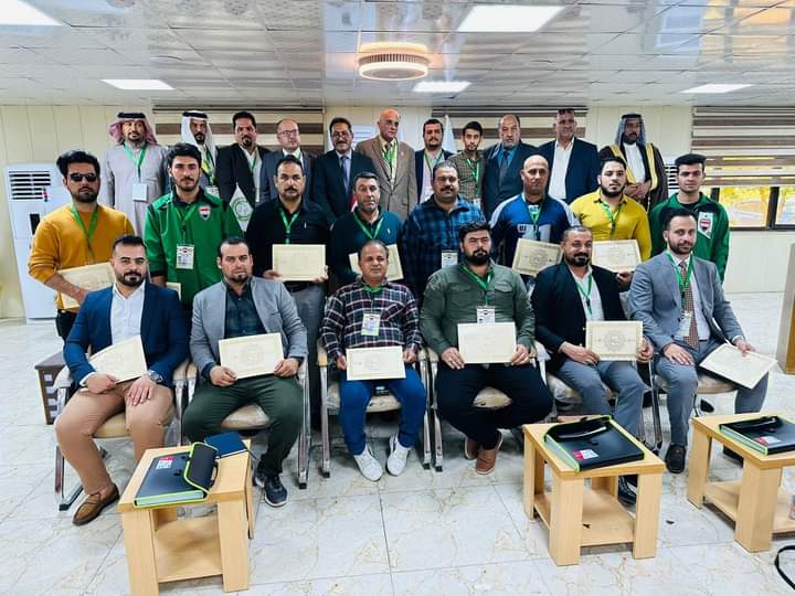 ختام ناجح للدورة التدريبية والتحكيمية الأولى في بغداد image